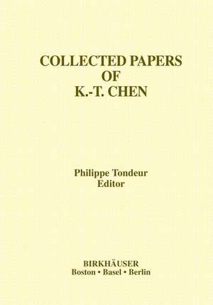 Collected Papers of K.-T. Chen de Philippe Tondeur