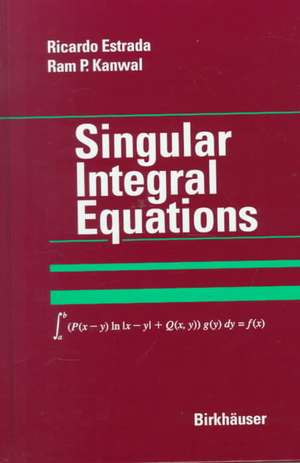 Singular Integral Equations