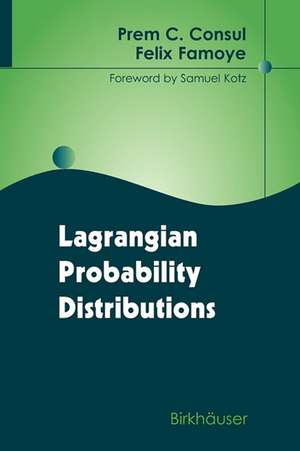 Lagrangian Probability Distributions de Prem C. Consul