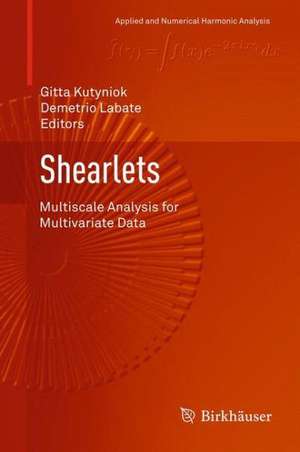 Shearlets: Multiscale Analysis for Multivariate Data de Gitta Kutyniok