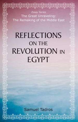 Reflections on the Revolution in Egypt de Samuel Tadros