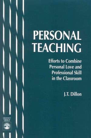 Personal Teaching de J.T. Dillon