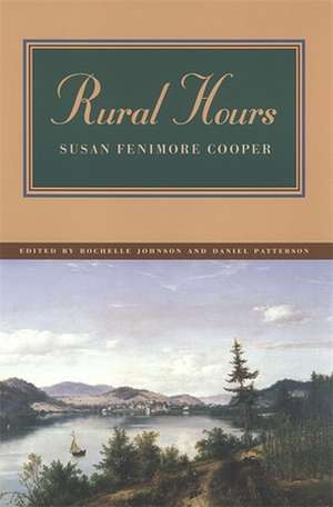 Rural Hours de Susan Fenimore Cooper