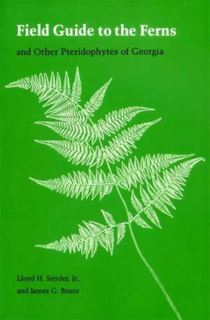 Field Guide to the Ferns: And Other Pteridophytes of Georgia de Jr. Snyder, Lloyd H.