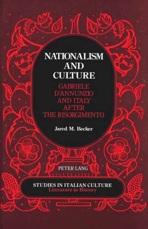 Nationalism and Culture de Jared Becker