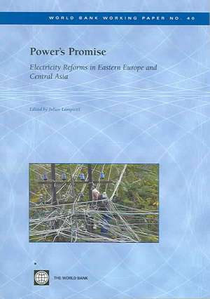 Power's promise: electricity reforms in eastern Europe and central Asia: Working paper 40 de World Bank