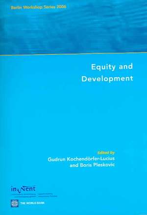 Equity And Development de Gudrun Kochendorfer-Lucius