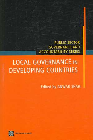 Local Governance in Developing Countries de Anwar Shah