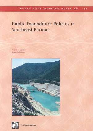 Public Expenditure Policies in Southeast Europe de Ivailo V. Izvorski