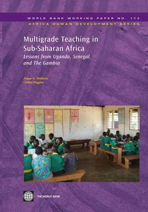 Multigrade Teaching in Sub-Saharan Africa: Lessons from Uganda, Senegal, and the Gambia de Aidan G. Mulkeen