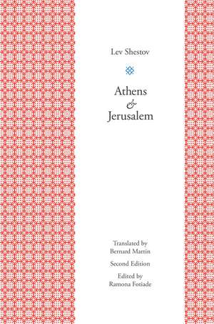 Athens and Jerusalem de Lev Shestov