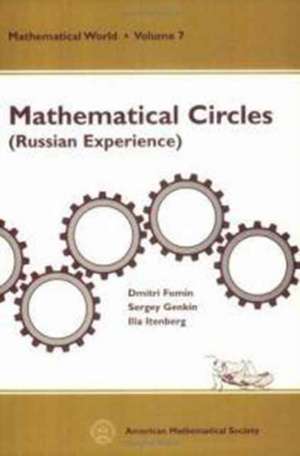 Mathematical Circles de Dmitry Fomin