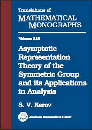 Asymptotic Representation Theory of the Symmetric Group and Its Applications in Analysis