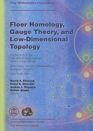 Floer Homology, Gauge Theory, and Low-Dimensional Topology de David A. Ellwood