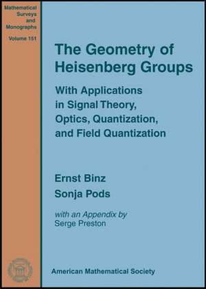 The Geometry of Heisenberg Groups de ERNST BINZ