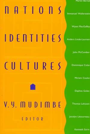 Nations, Identities, Cultures de V. Y. Mudimbe