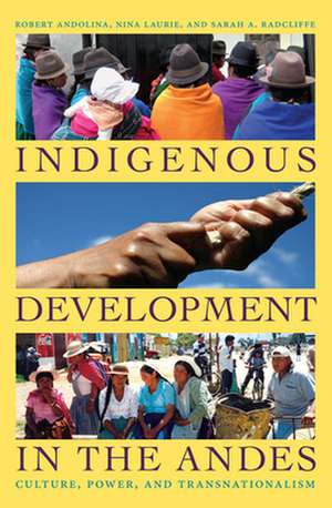 Indigenous Development in the Andes – Culture, Power, and Transnationalism de Robert Andolina