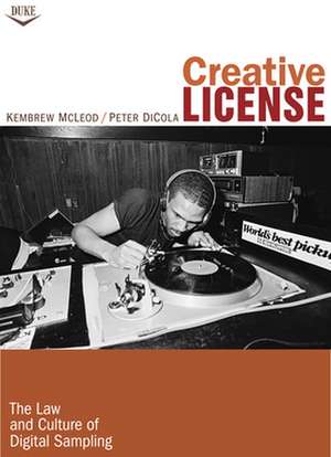 Creative License de Kembrew Mcleod
