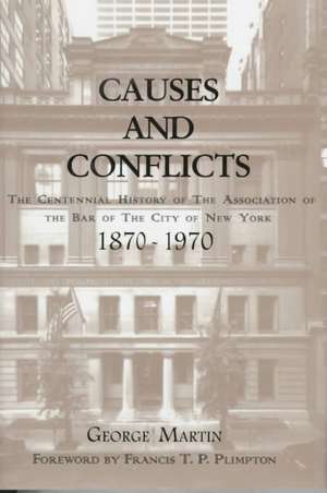 Causes and Conflicts de George Martin
