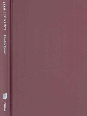 Dis-Enclosure de Jean-Luc Nancy