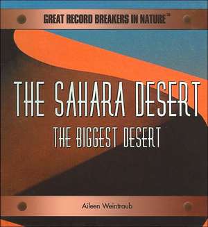 The Sahara Desert: The Biggest Desert de Aileen Weintraub