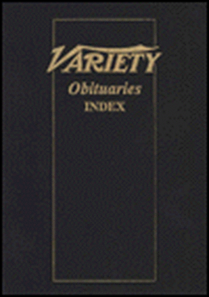 Variety Obituaries, 1905-1990 de Kaplan