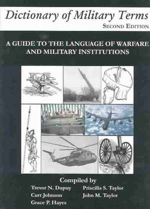 Dictionary of Military Terms de Robert T. Golembiewski