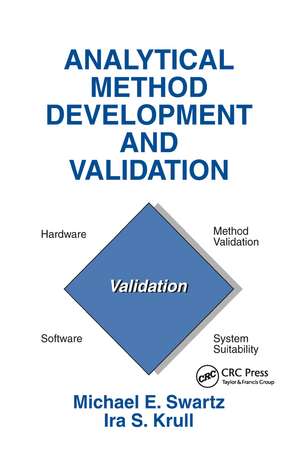 Analytical Method Development and Validation de Michael E. Swartz