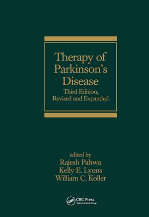 Therapy of Parkinson's Disease de Rajesh Pahwa