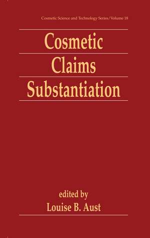 Cosmetic Claims Substantiation de Louise Aust