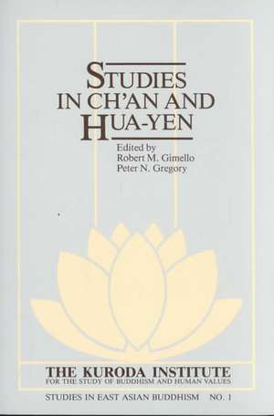 Studies in Ch'an and Hua-Yen de Robert M. Gimello