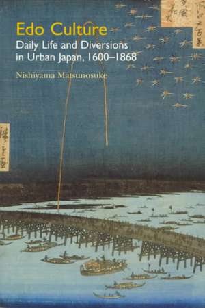 Nishiyama: EDO Culture Paper de Nishiyama Matsunosuke