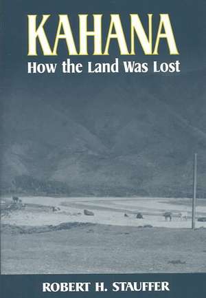 Stauffer: How the Land Was de Robert H. Stauffer