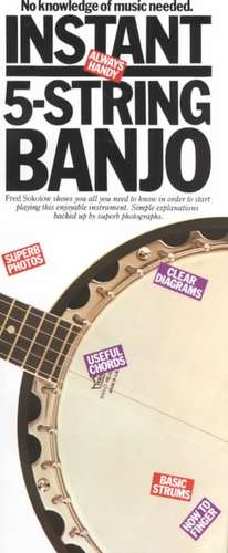 Instant 5-String Banjo de Fred Sokolow