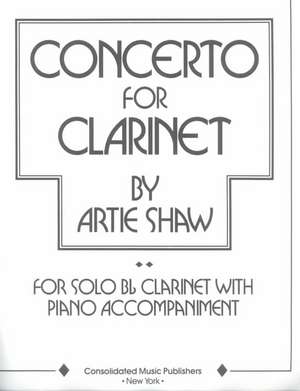 Concerto for the Clarinet de Artie Shaw