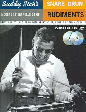 Buddy Rich's Modern Interpretation of Snare Drum Rudiments de Henry (COL) Adler