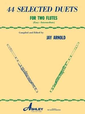 44 Selected Duets for Two Flutes - Book 1 de Jay Arnold