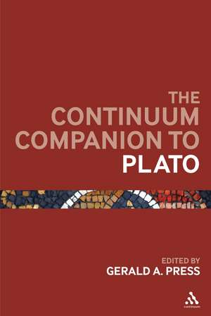 The Continuum Companion to Plato de Professor Gerald A. Press