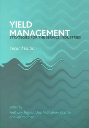 Yield Management de Anthony Ingold