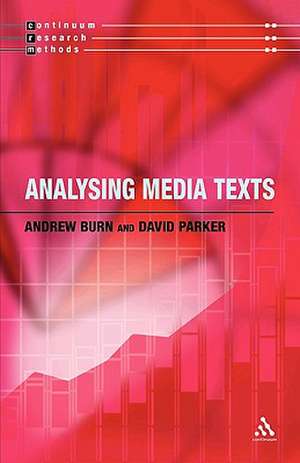 Analysing Media Texts de Dr. Andrew Burn