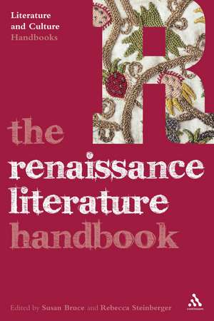 The Renaissance Literature Handbook de Professor Susan Bruce