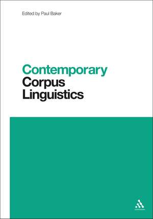 Contemporary Corpus Linguistics de Paul Baker