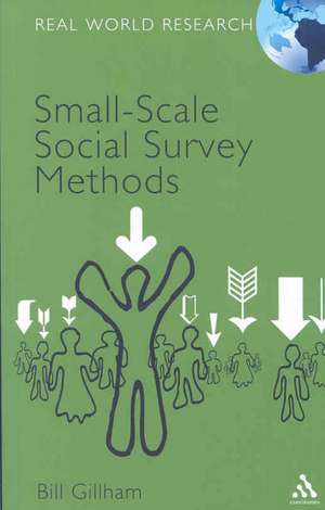 Small-Scale Social Survey Methods de Dr Bill Gillham