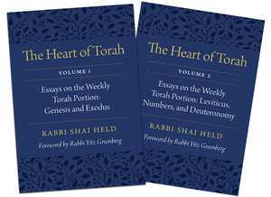 The Heart of Torah, Gift Set: Essays on the Weekly Torah Portion de Rabbi Shai Held