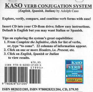 Kaso Verb Conjugation System de Adolph Caso