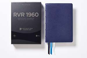 Reina Valera 1960 Biblia Letra Gigante, Colección Premier, Azul Marino, Interior a dos colores: Edición Limitada de Vida