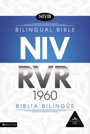 Reina Valera 1960/NIV, Bilingual Bible, Leather-Look, Thumb Indexed, Black de Zondervan