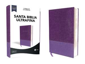 LBLA Santa Biblia Ultrafina, Leathersoft, Lavanda de La Biblia de las Américas, LBLA