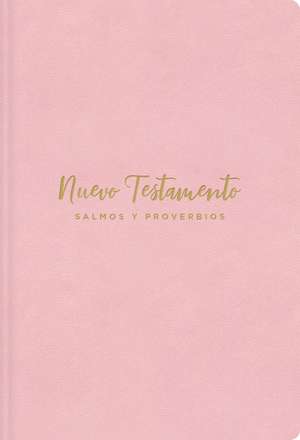 NVI, Nuevo Testamento de bolsillo, con Salmos y Proverbios, Leathersoft, Rosado, Niñas de Vida