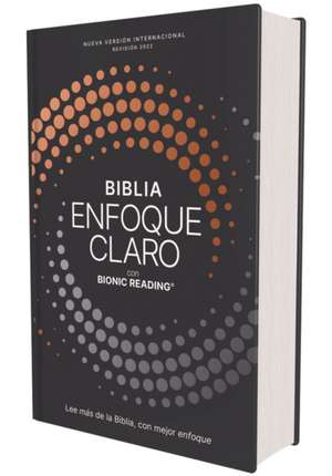 NVI, Biblia enfoque claro, Revision 2022, Tapa dura, Gris/Cobre de Biblica Biblica